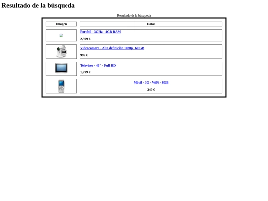 Tabla screenshot