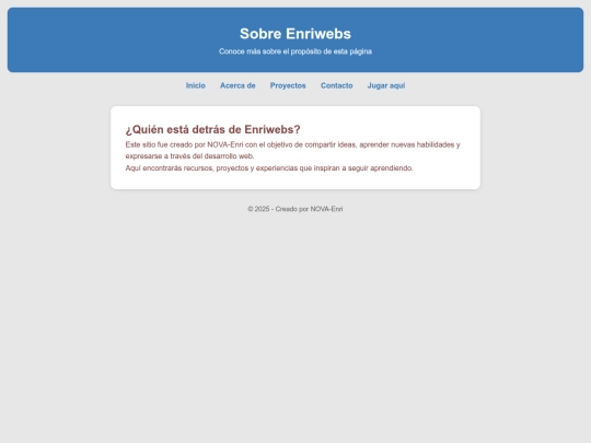 acerca screenshot