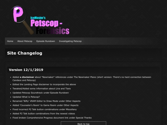pg_changes screenshot