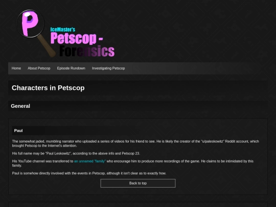 pg_chars screenshot
