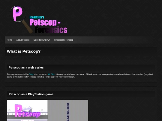 pg_petscop screenshot