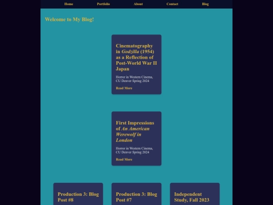 blog screenshot