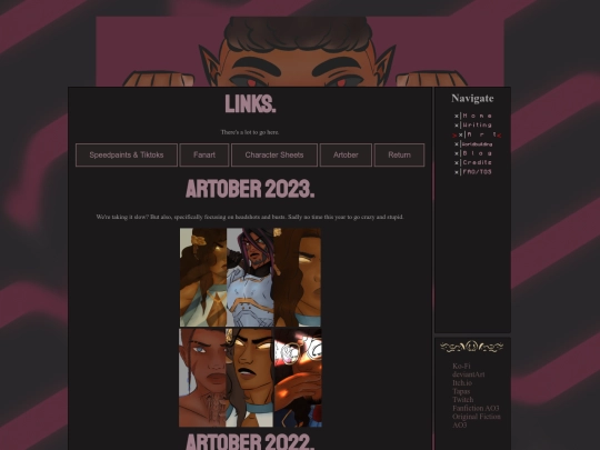 art/artober screenshot
