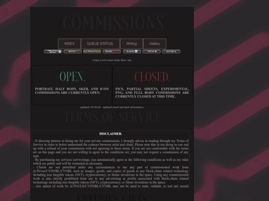 blog/comms screenshot