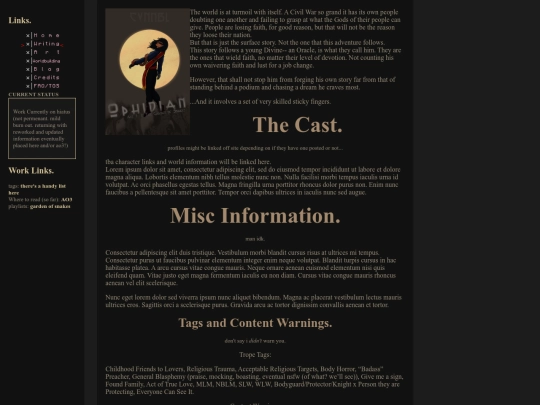 serials/ophidian/summary screenshot