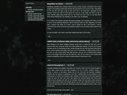 blog screenshot