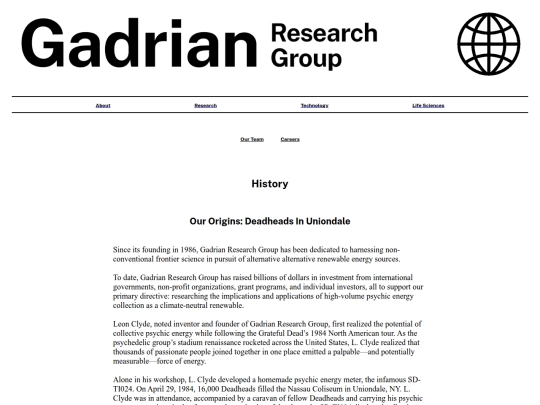 subpages/about/history screenshot