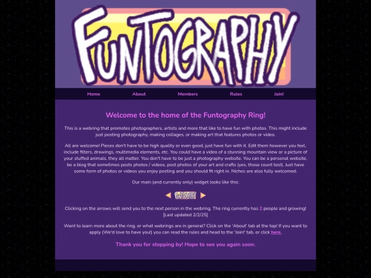 Funtographyring screenshot