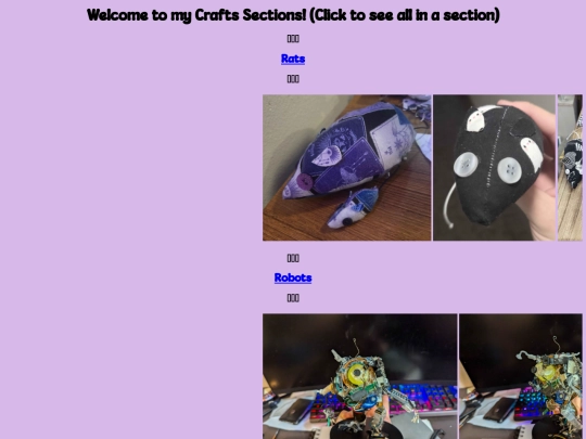 crafts screenshot