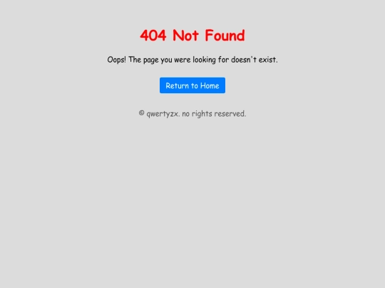 not_found screenshot