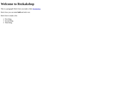 index screenshot