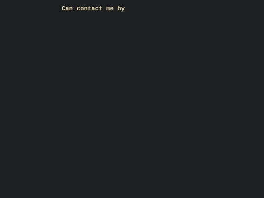 contact screenshot