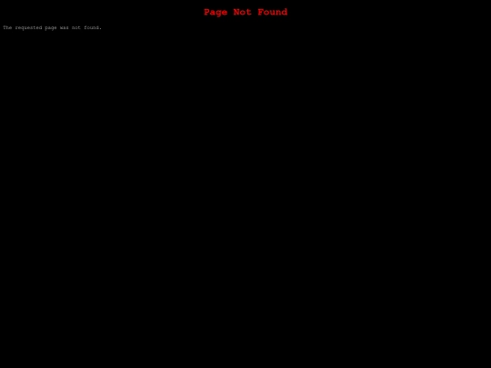 not_found screenshot