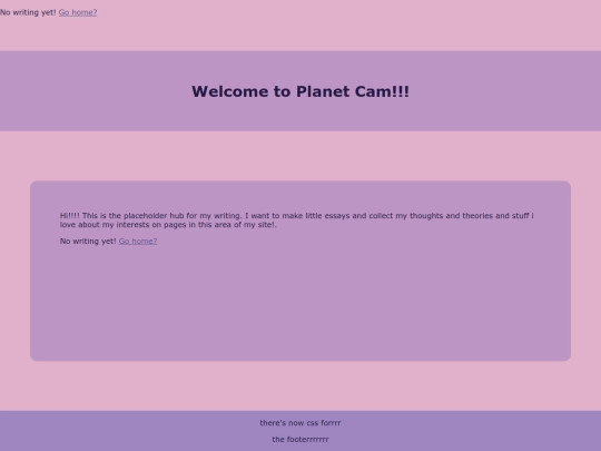writing screenshot