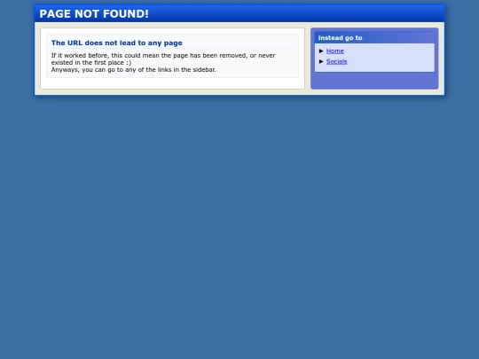 not_found screenshot