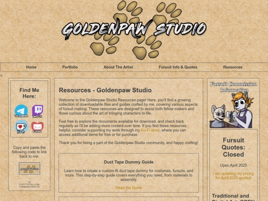 resources screenshot