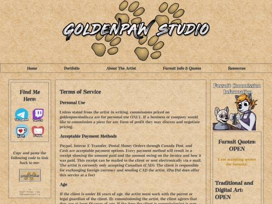 tos screenshot