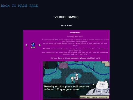 games screenshot