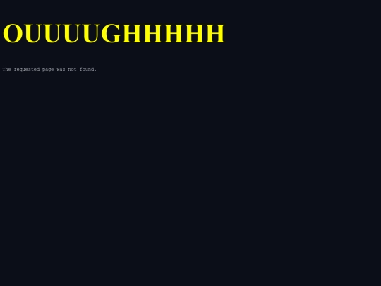 not_found screenshot