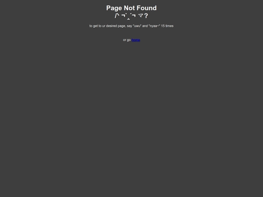 not_found screenshot