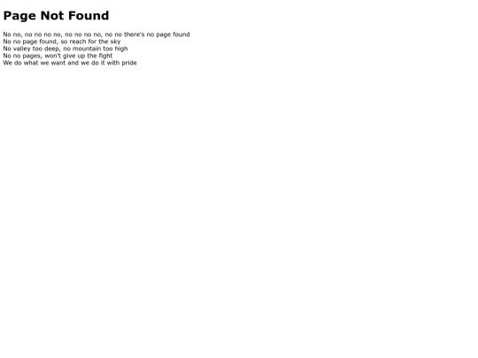 not_found screenshot