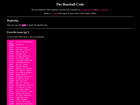 Baseball/code screenshot