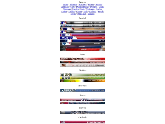Baseball/userbars screenshot