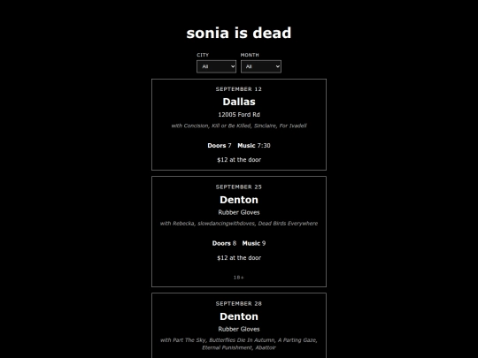 shows/sonia screenshot