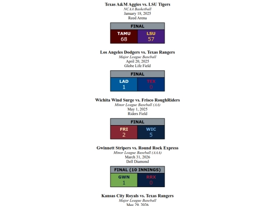sports screenshot