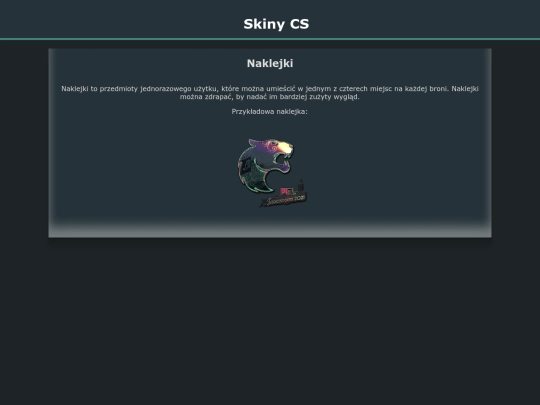 naklejki screenshot