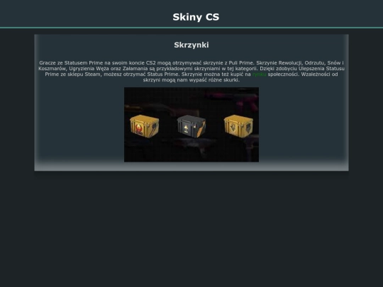 skrzynki screenshot