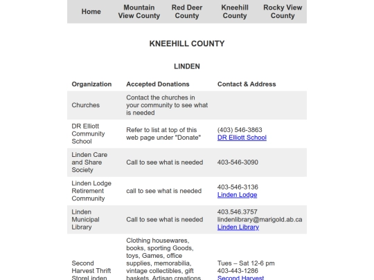 donate/kneehill screenshot