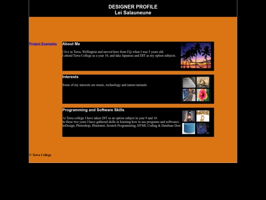 designerProfile screenshot