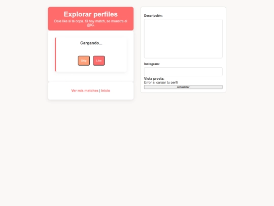 explorar screenshot