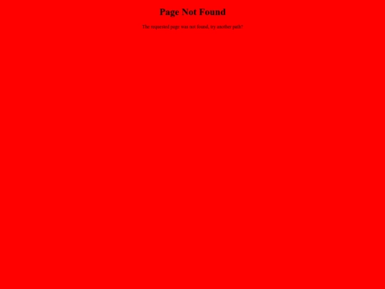 not_found screenshot