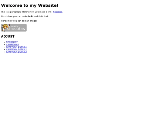 index screenshot