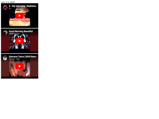 songs screenshot