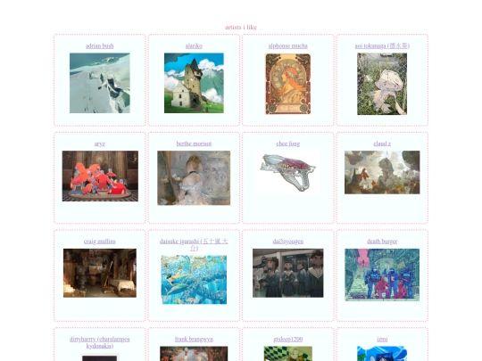 artistsilike screenshot