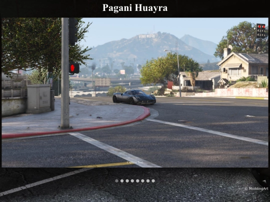 Pictures/Huayra screenshot