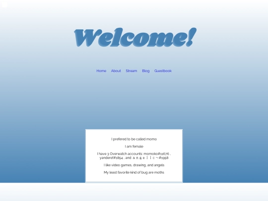 aboutblue screenshot