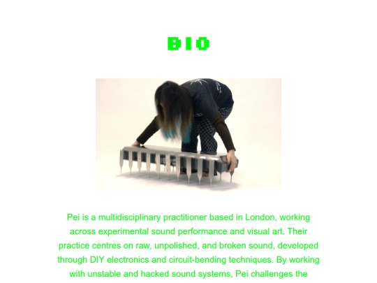 bio screenshot
