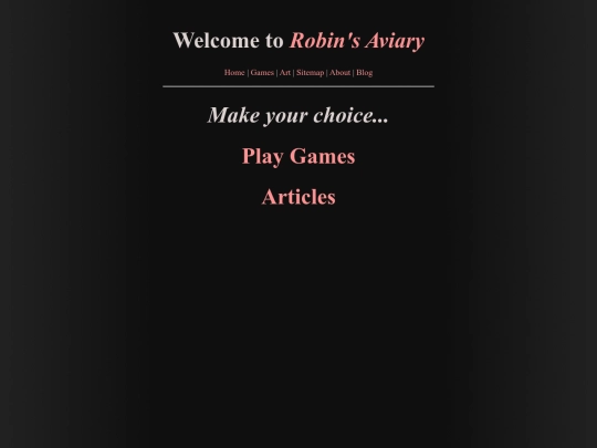 games screenshot