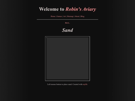 sand screenshot