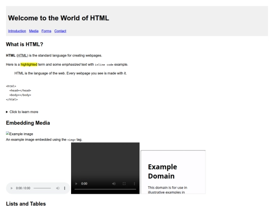 index screenshot