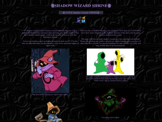 shrines/shadowwiz screenshot