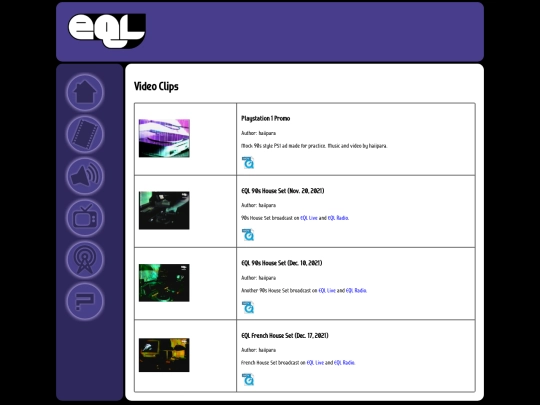 videos screenshot