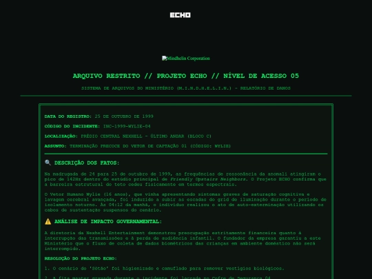 incidente1999 screenshot