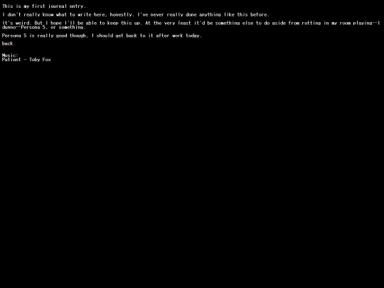 journal/dec1 screenshot
