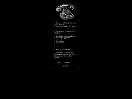secret/telephone screenshot