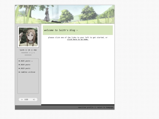 blog screenshot